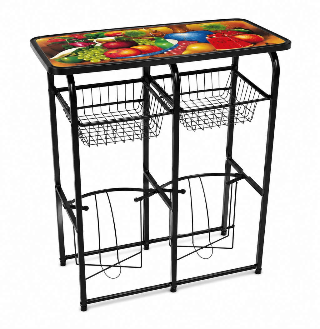 Porta Garrafón Doble con Mesa
