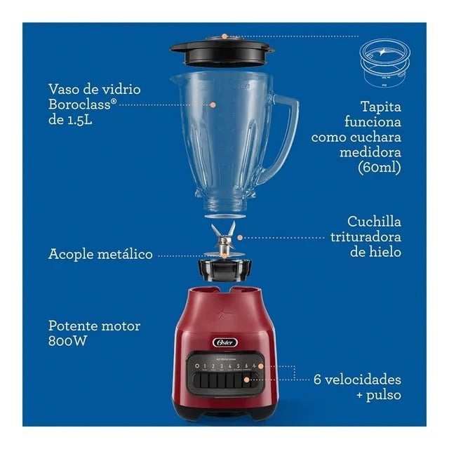 Licuadora Oster de Vidrio