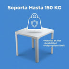 Mesa Desmontable Cuadrada Duna