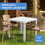 Mesa Desmontable Cuadrada Duna