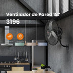 Abanico de Pared 18" 3196