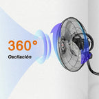 Abanico de Pared 18" 3196
